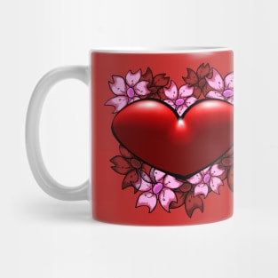 Sakura Heart Mug